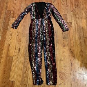 NWOT Shimmer Glitter Bodysuit M